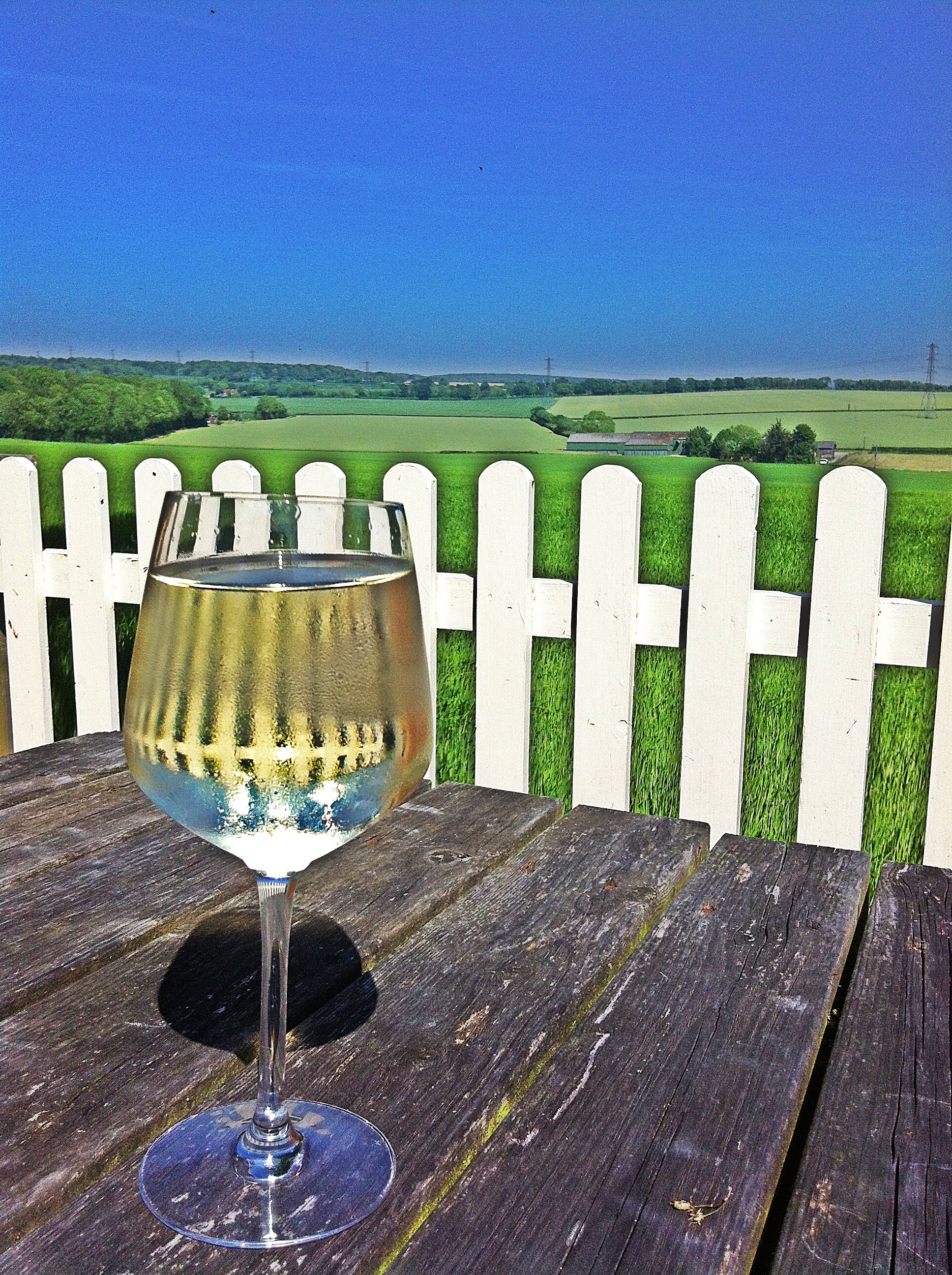 Lunching in the south downs