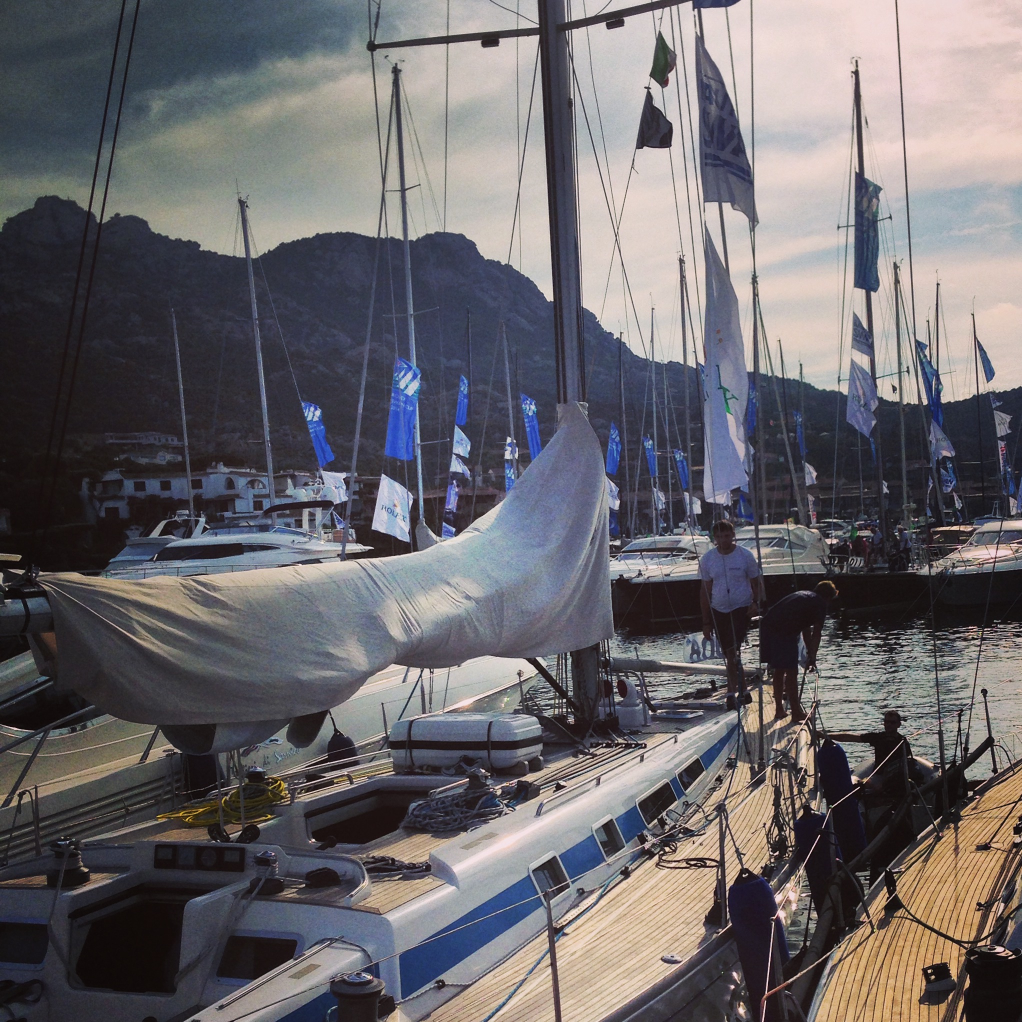 Sailing in Sardinia