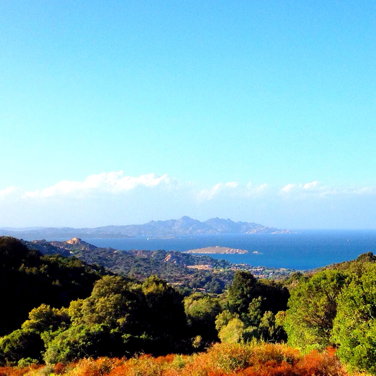 Sardinian views are stunning