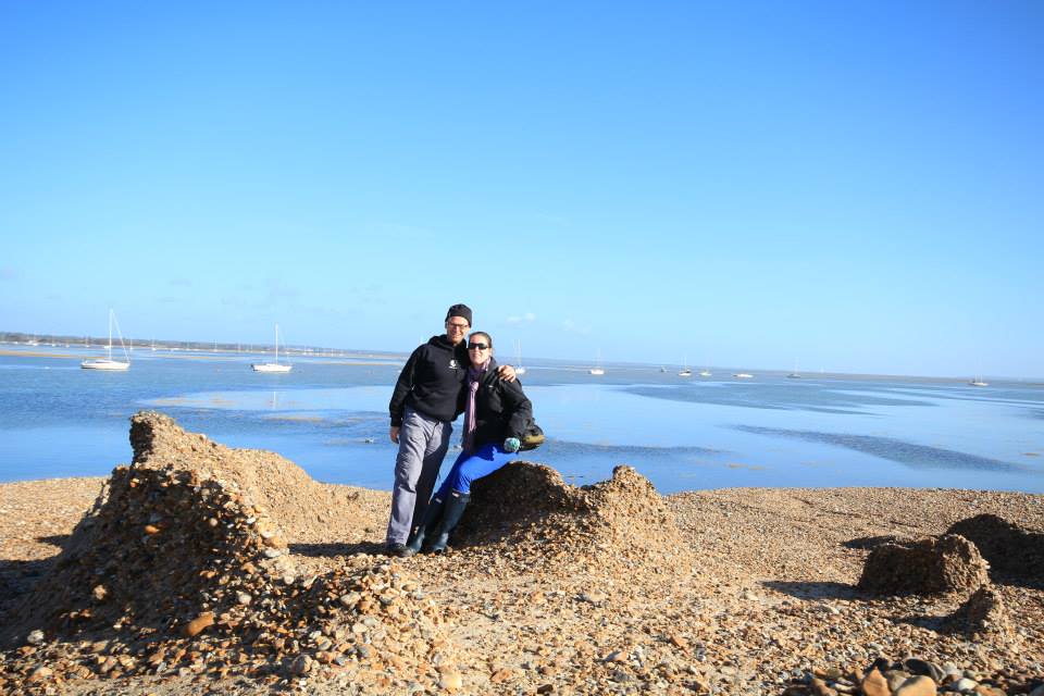 Hurst Castle - after the storms