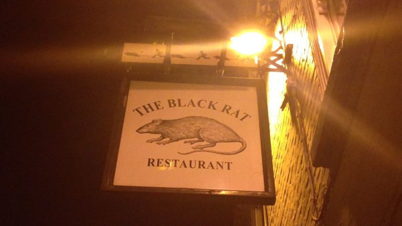 Fantastic foodie night in Winchester – The Black Rat and The Black Bottle