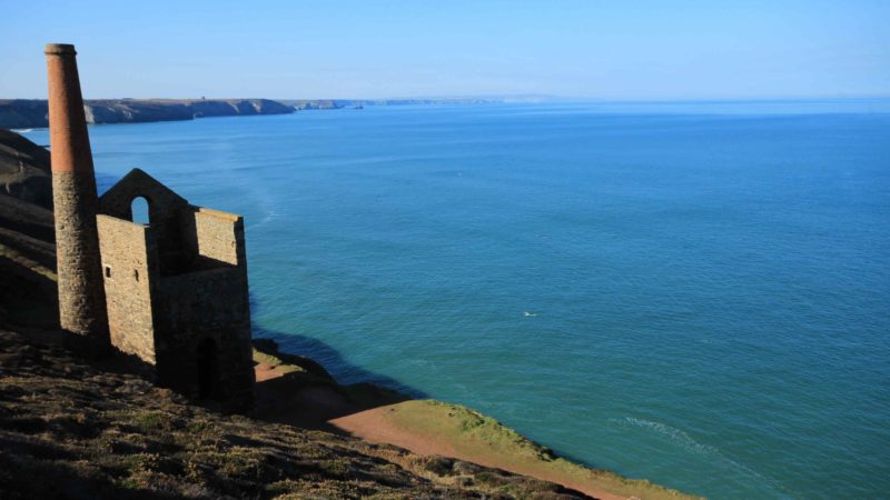 Picturesque Cornish tin mines