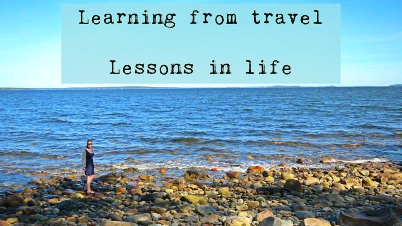 Learning from travel: lessons in life