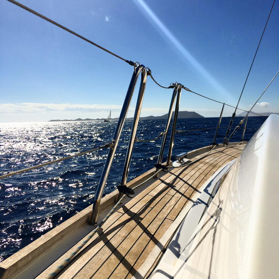 Yachting adventures in the Canaries