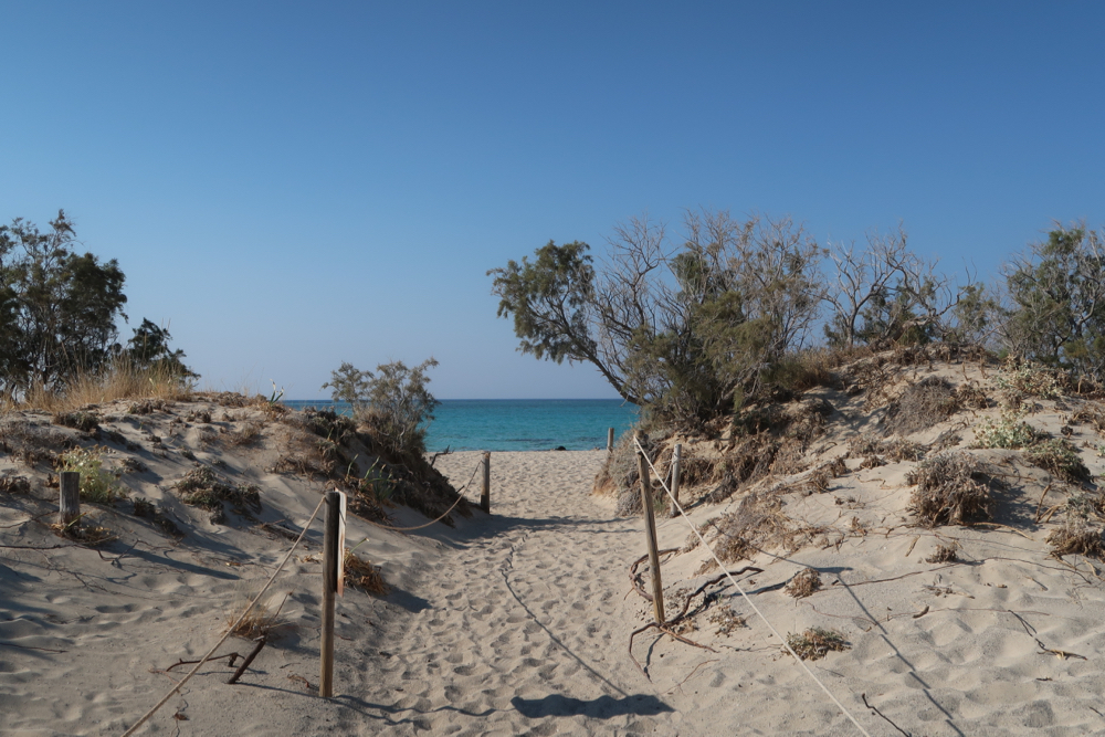 Pink sand paradise: Elafonisi, Crete - Travel with Penelope & Parker