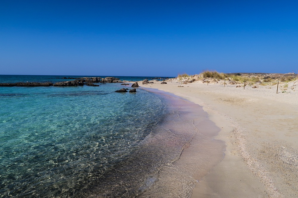 Pink sand paradise: Elafonisi, Crete