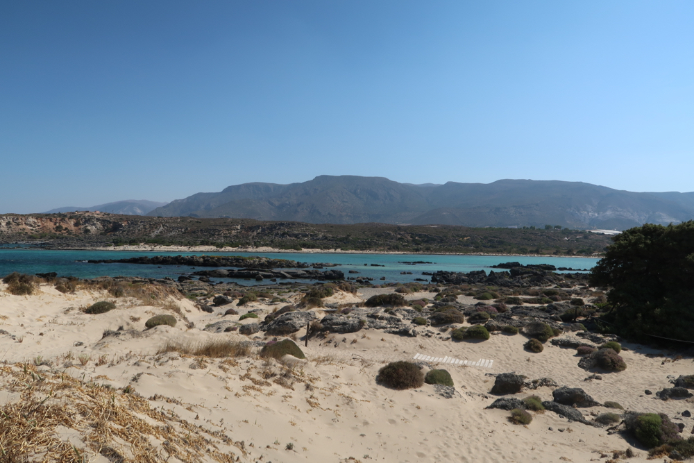 Pink sand paradise: Elafonisi, Crete - Travel with Penelope & Parker