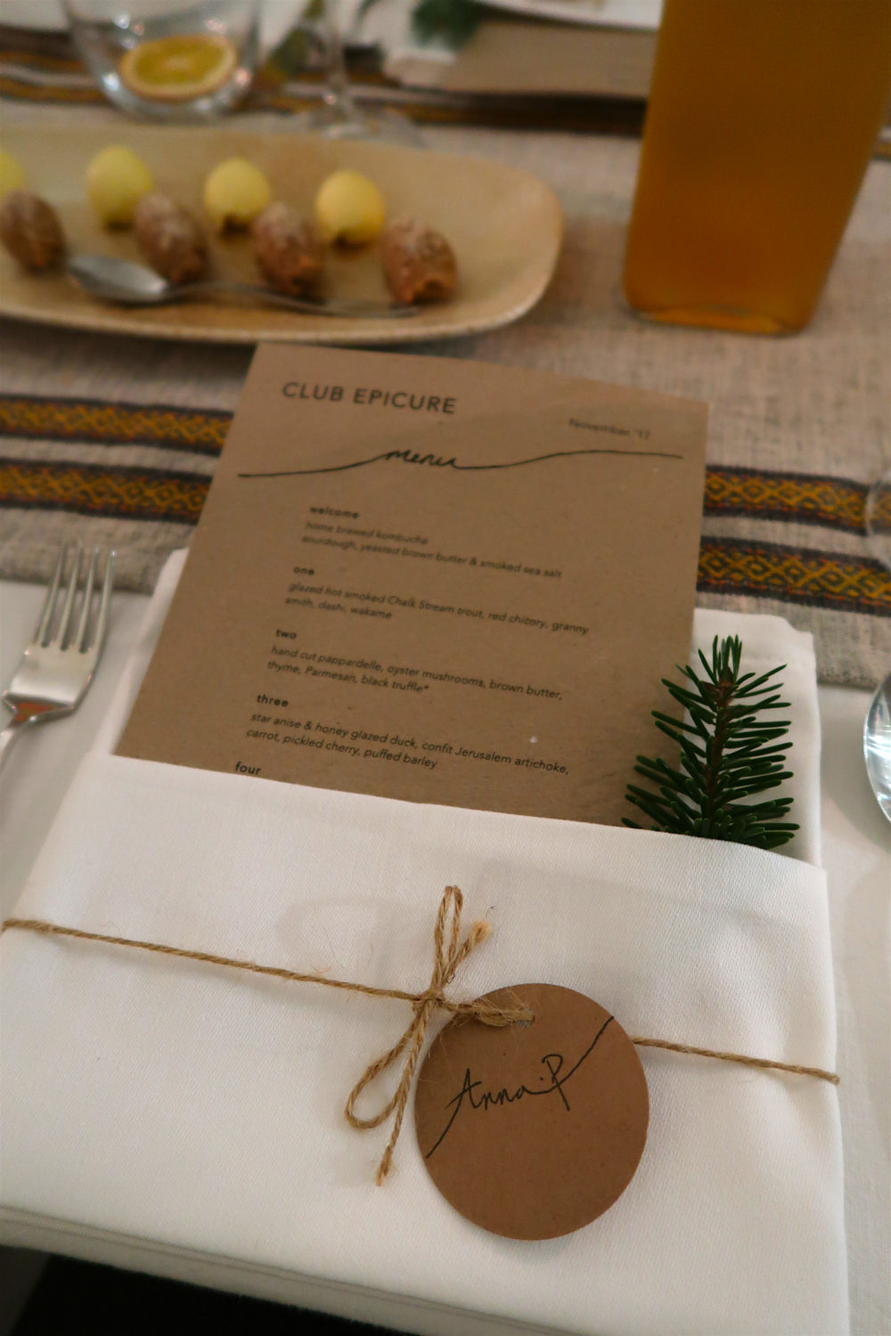 Winchester Dining: Club Epicure - Travel with Penelope & Parker