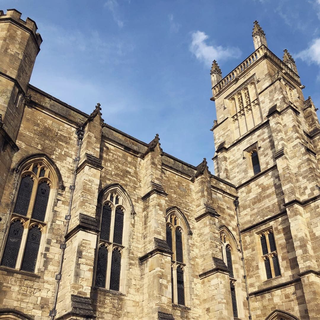 Exploring Winchester College as part of Heritage Open Days