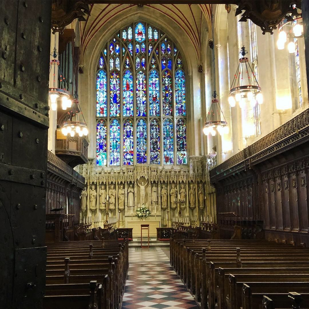 Exploring Winchester College as part of Heritage Open Days