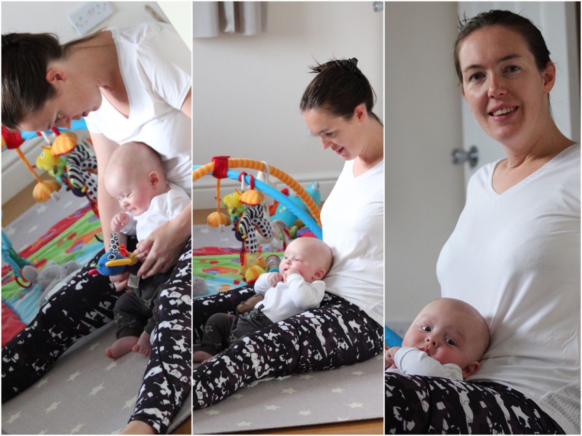 SWAPPING SUITS FOR ACTIVEWEAR WITH UK LINGERIE - Penelope Parker & Baby