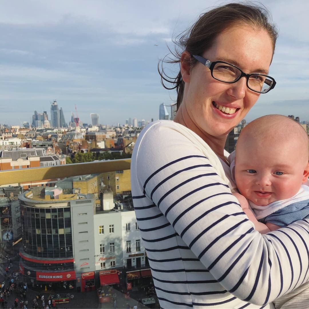 A night in London with baby - Penelope, Parker & Baby