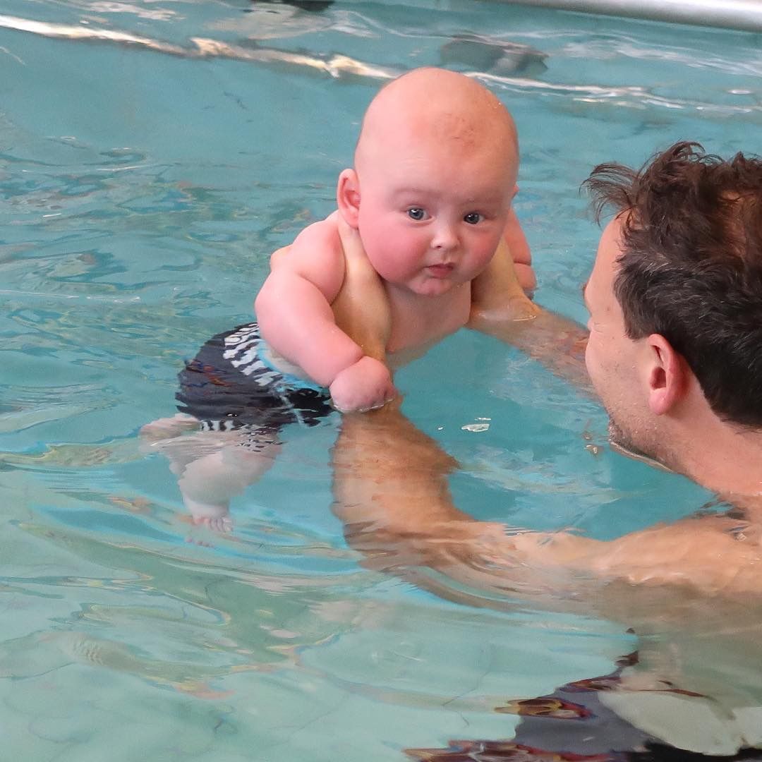 Learn to swim with Baby Paddlers - Penelope, Parker & Baby