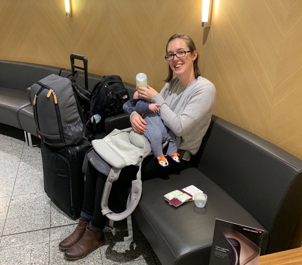 Have baby will travel: flying - Travel with Penelope, Parker & Baby