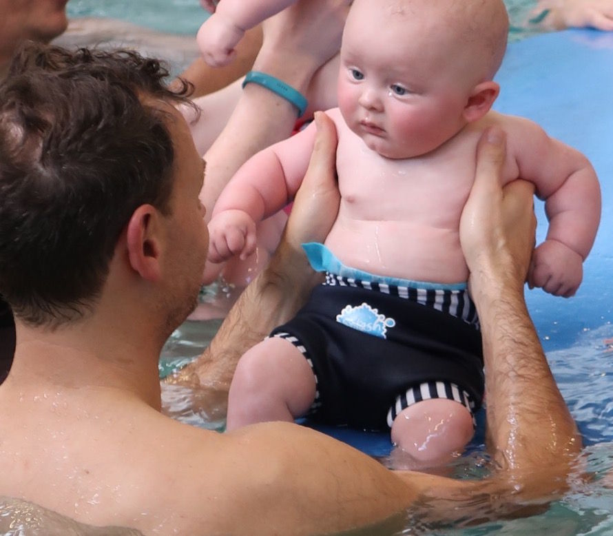 Learn to swim with Baby Paddlers - Penelope, Parker & Baby