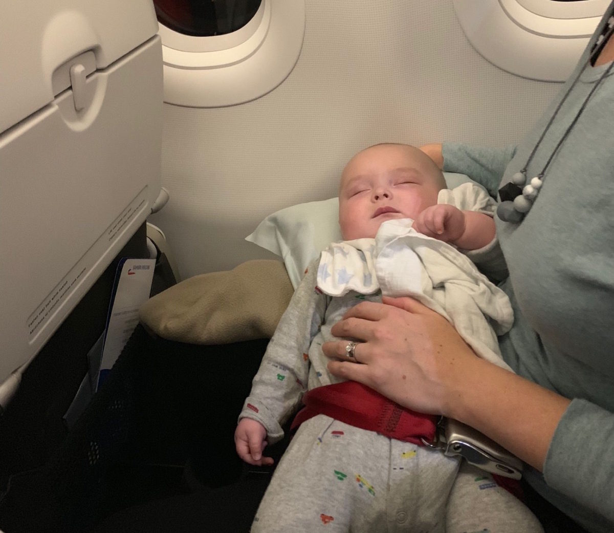 Have baby will travel: flying - Travel with Penelope, Parker & Baby