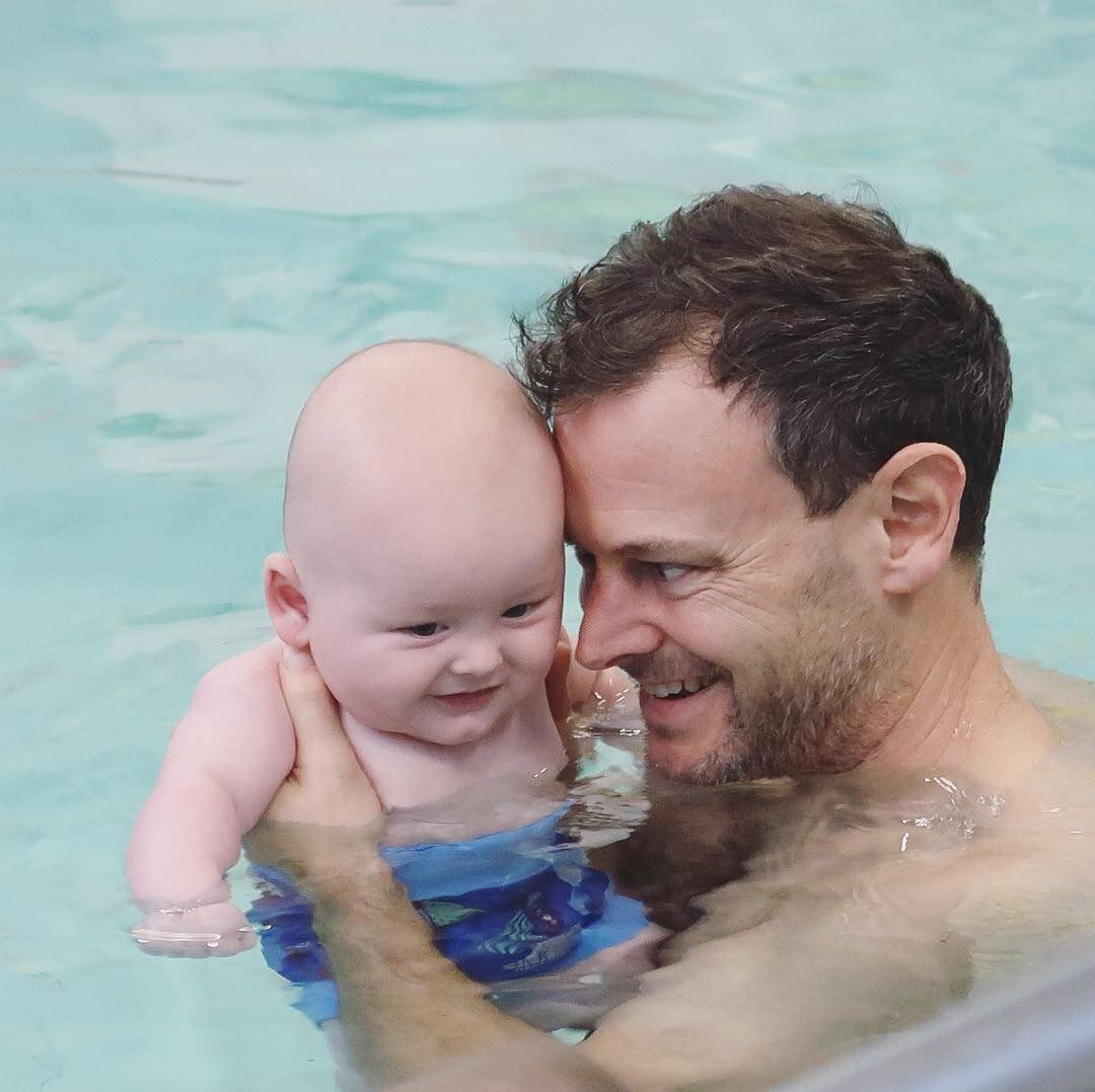 Learn to swim with Baby Paddlers - Penelope, Parker & Baby