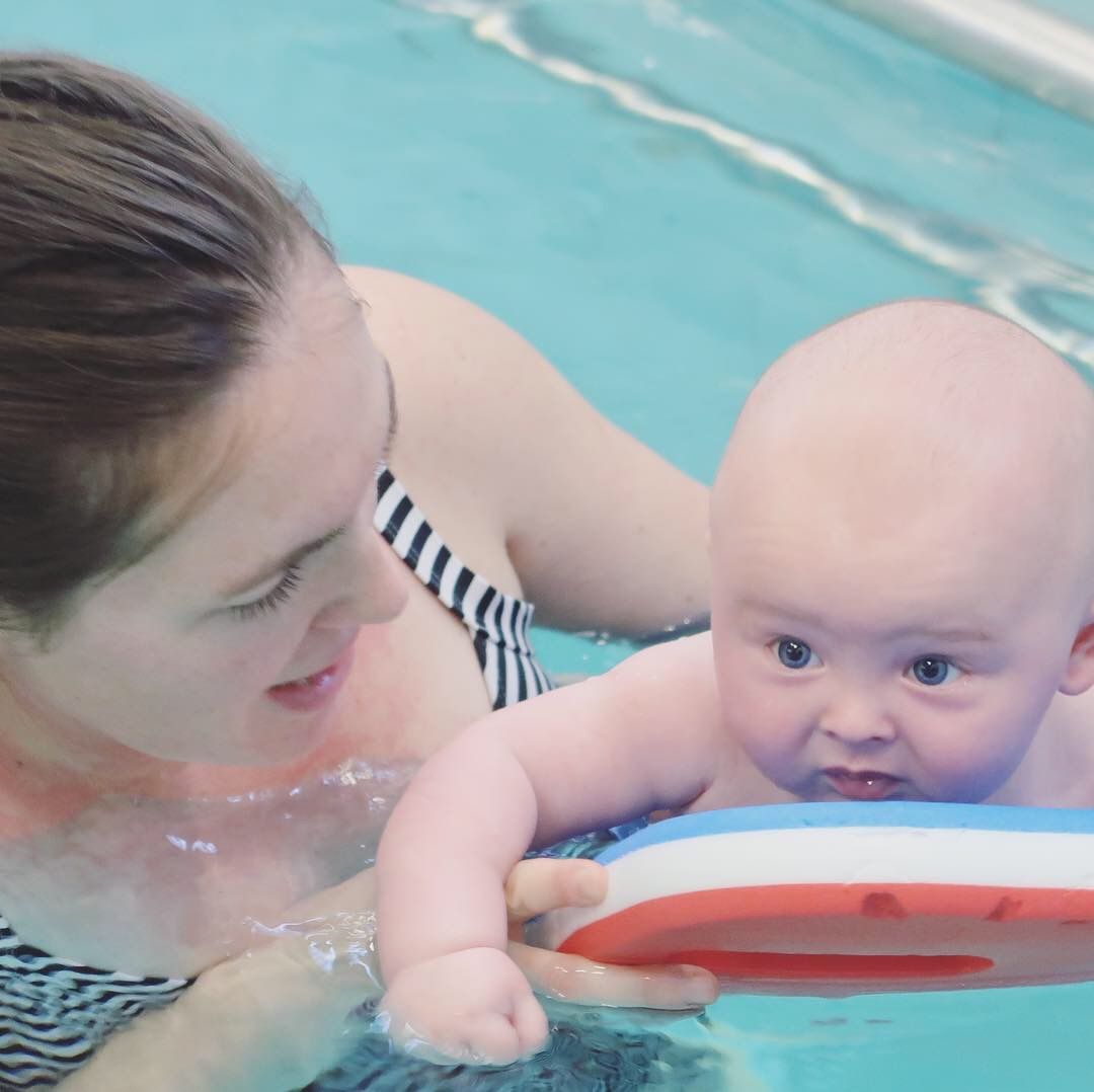 Learn to swim with Baby Paddlers - Penelope, Parker & Baby