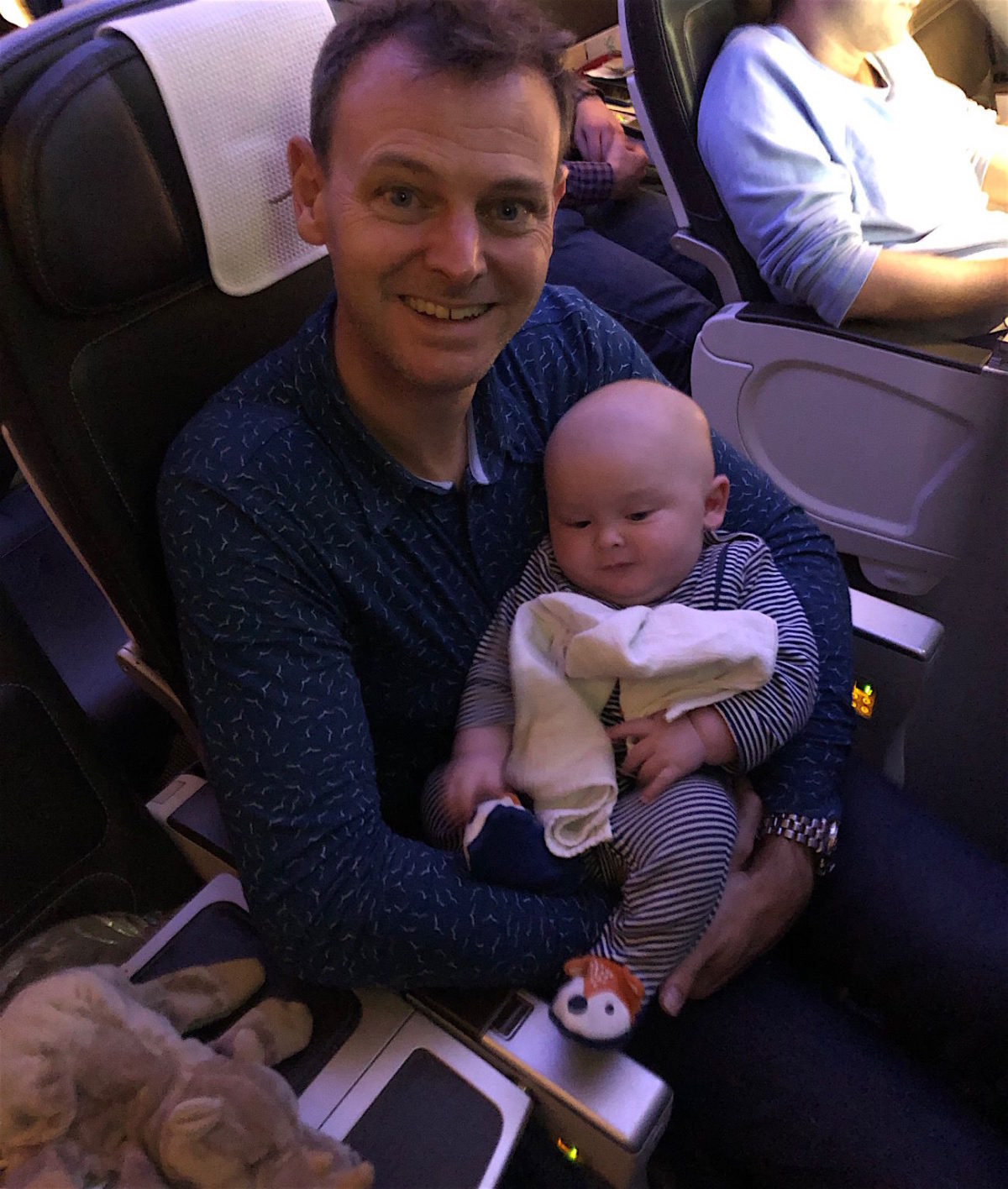 Have baby will travel: flying - Travel with Penelope, Parker & Baby