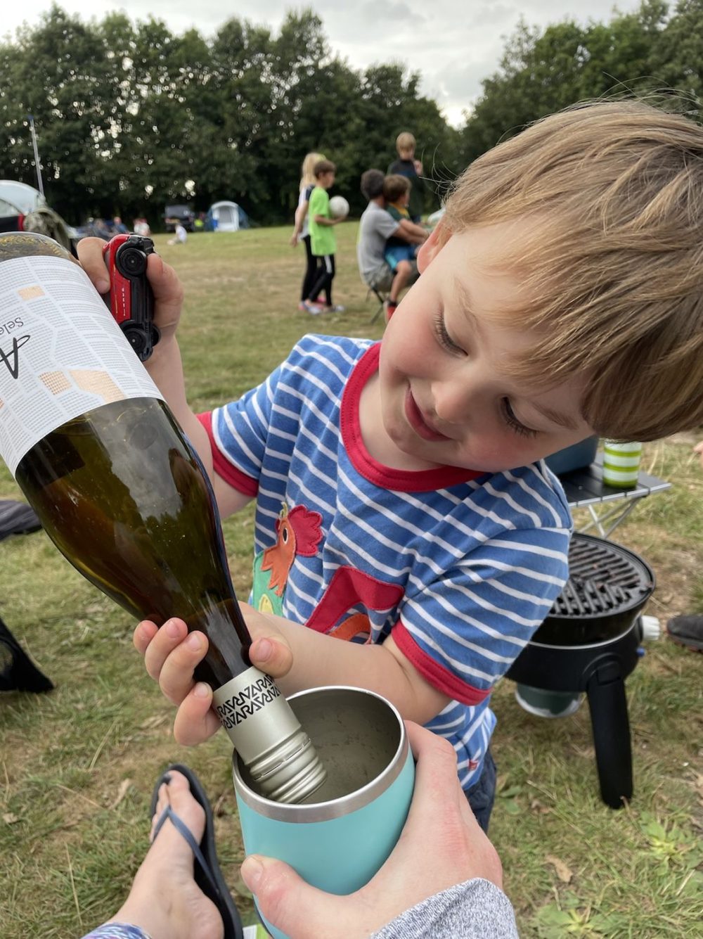 CAMPING WITH A TODDLER IN TOW