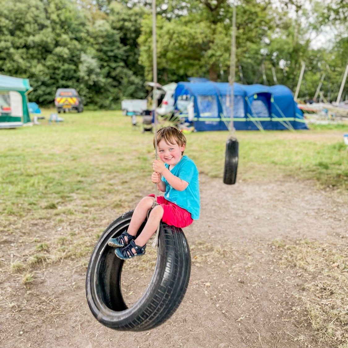 CAMPING WITH A TODDLER IN TOW